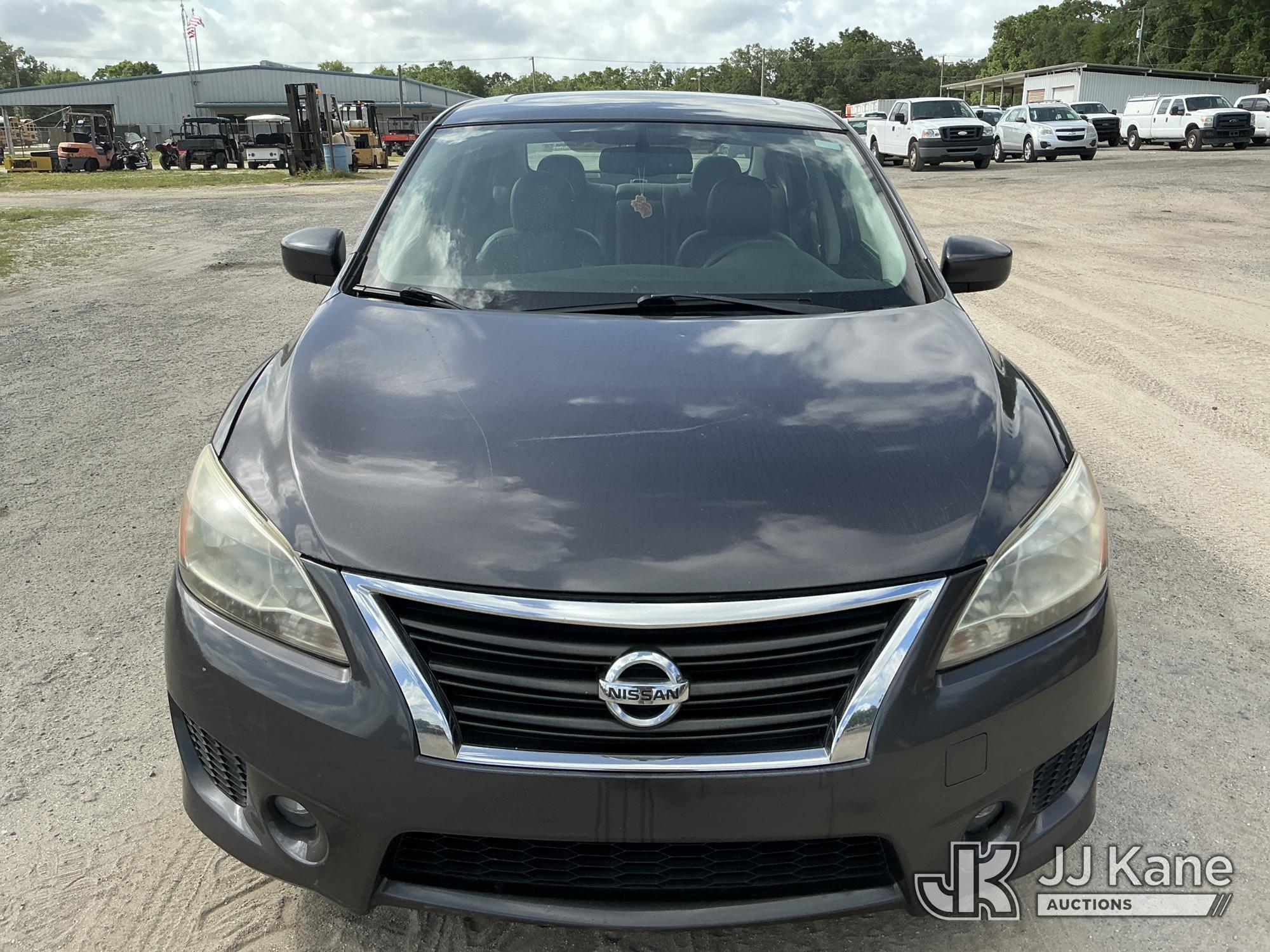(Tampa, FL) 2014 Nissan Sentra 4-Door Sedan Runs & Moves) (Body Damage, Paint Damage) (FL Residents