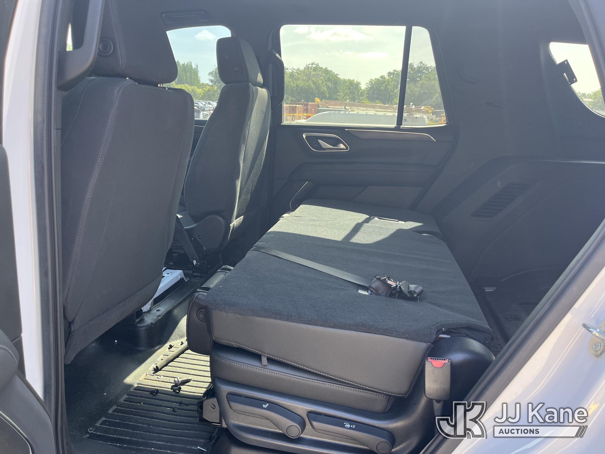 (Tampa, FL) 2021 Chevrolet Tahoe 4-Door Sport Utility Vehicle, Former Police Vehicle Hillsborough Co
