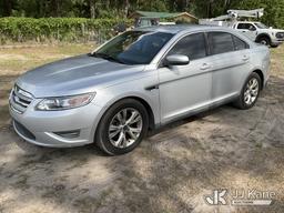 (Ocala, FL) 2012 Ford Taurus 4-Door Sedan Runs & Moves) (Jump To Start, Minor Body Damage, Paint Dam