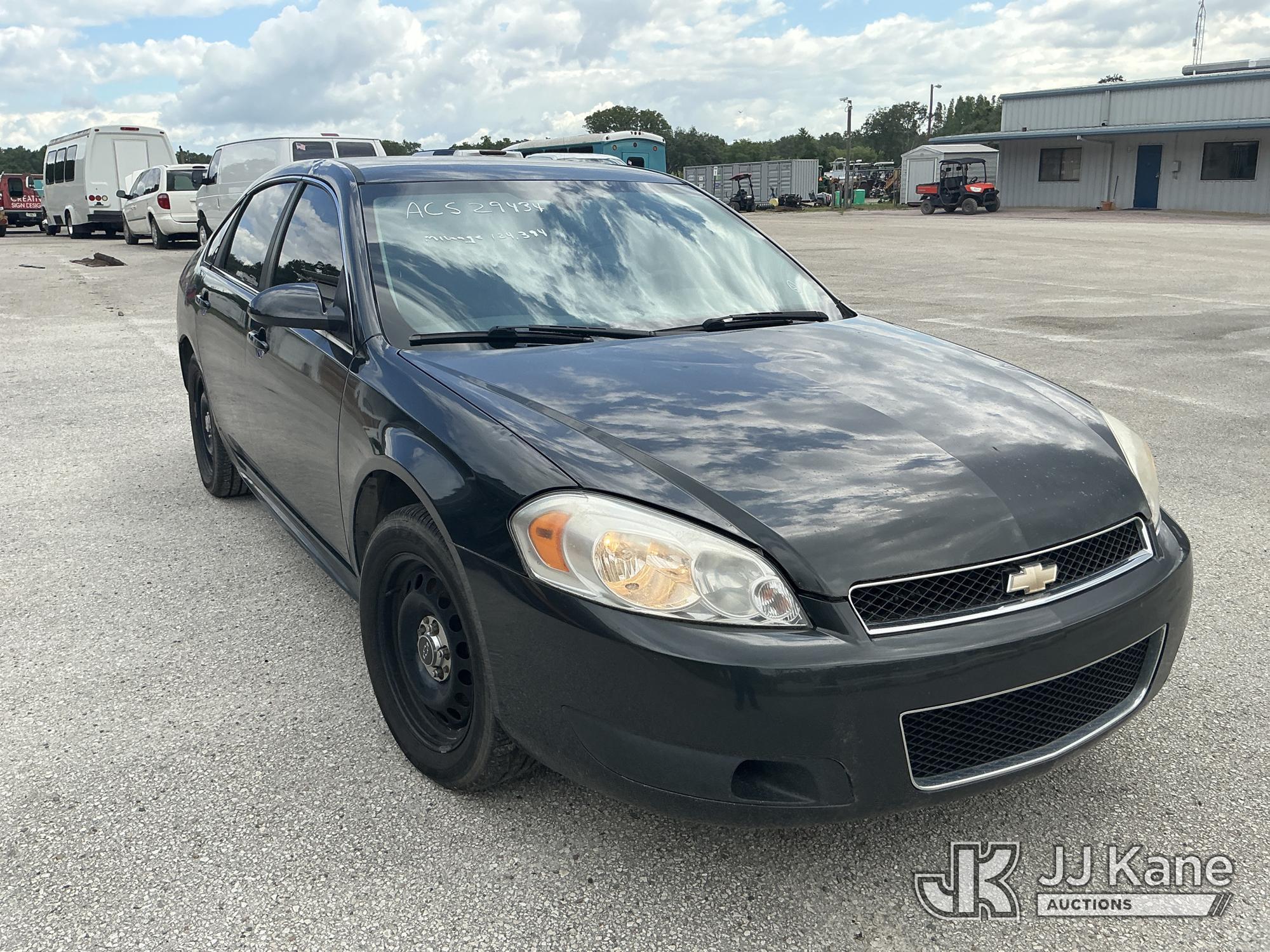 (Tampa, FL) 2016 Chevrolet Impala Limited 4-Door Sedan State of FL Unit)(Runs & Moves)(Jump To Start
