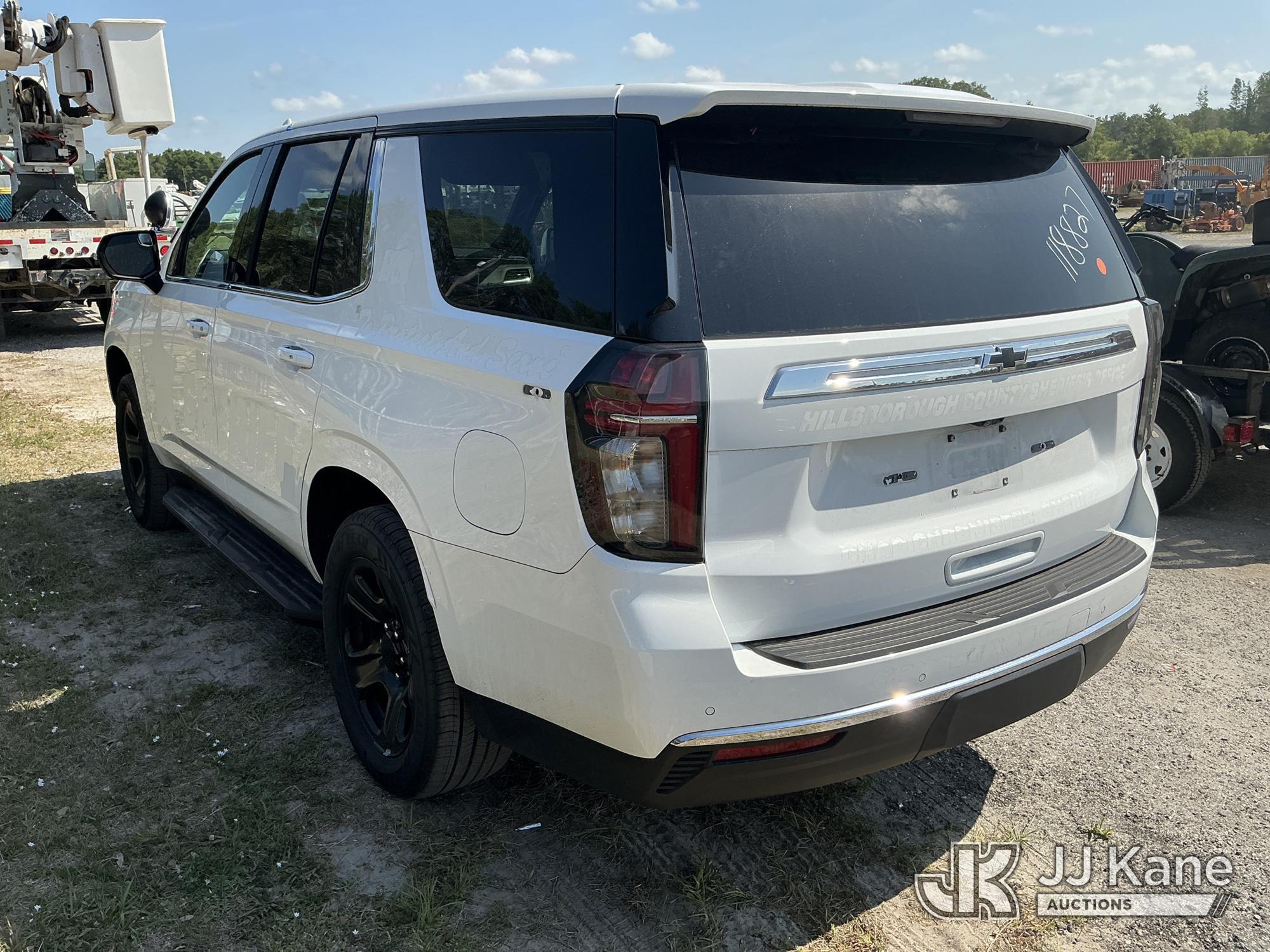 (Tampa, FL) 2023 Chevrolet Tahoe 4-Door Sport Utility Vehicle, Former Police Vehicle Hillsborough Co