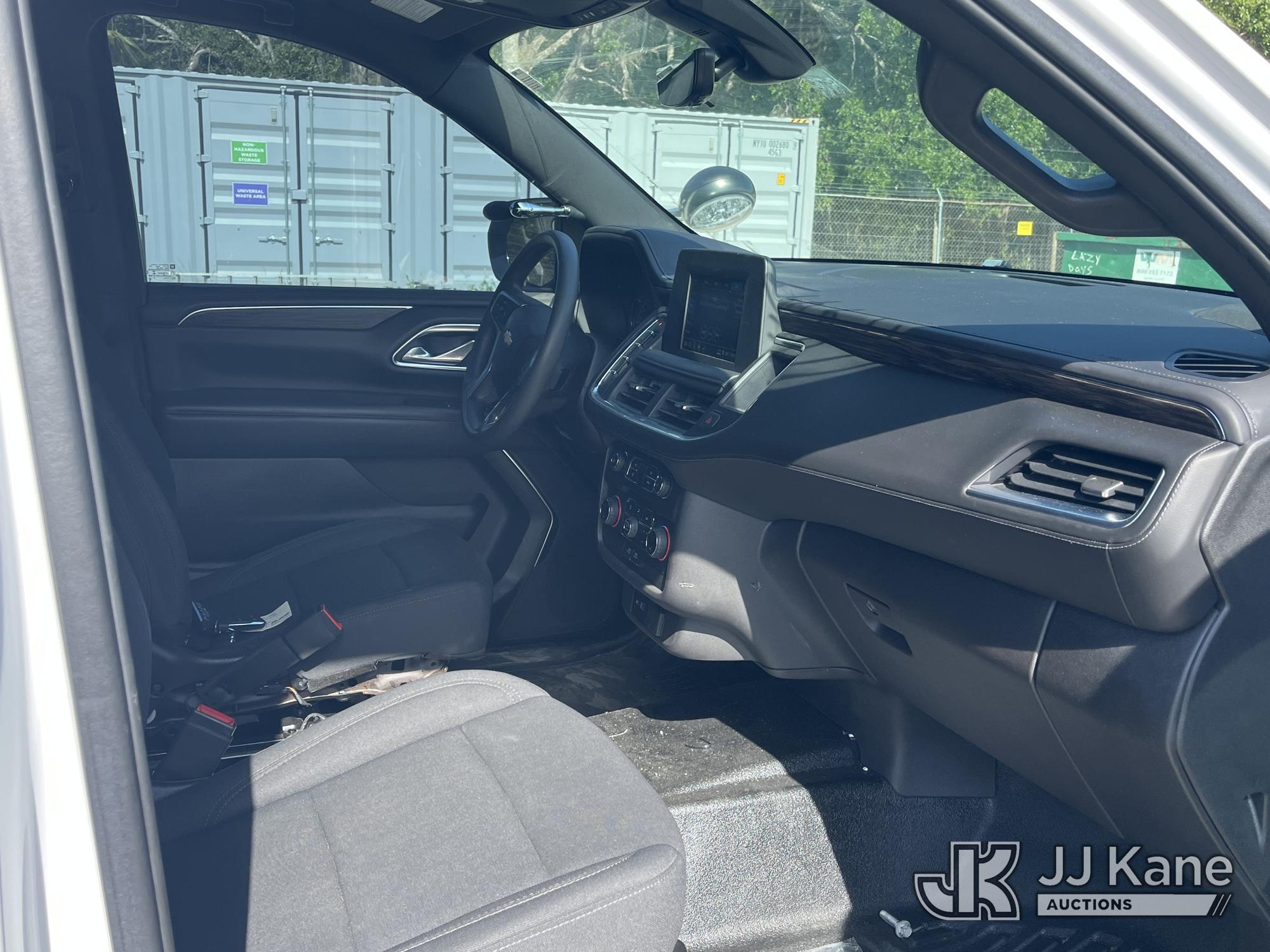 (Tampa, FL) 2021 Chevrolet Tahoe 4-Door Sport Utility Vehicle, Former Police Vehicle Hillsborough Co