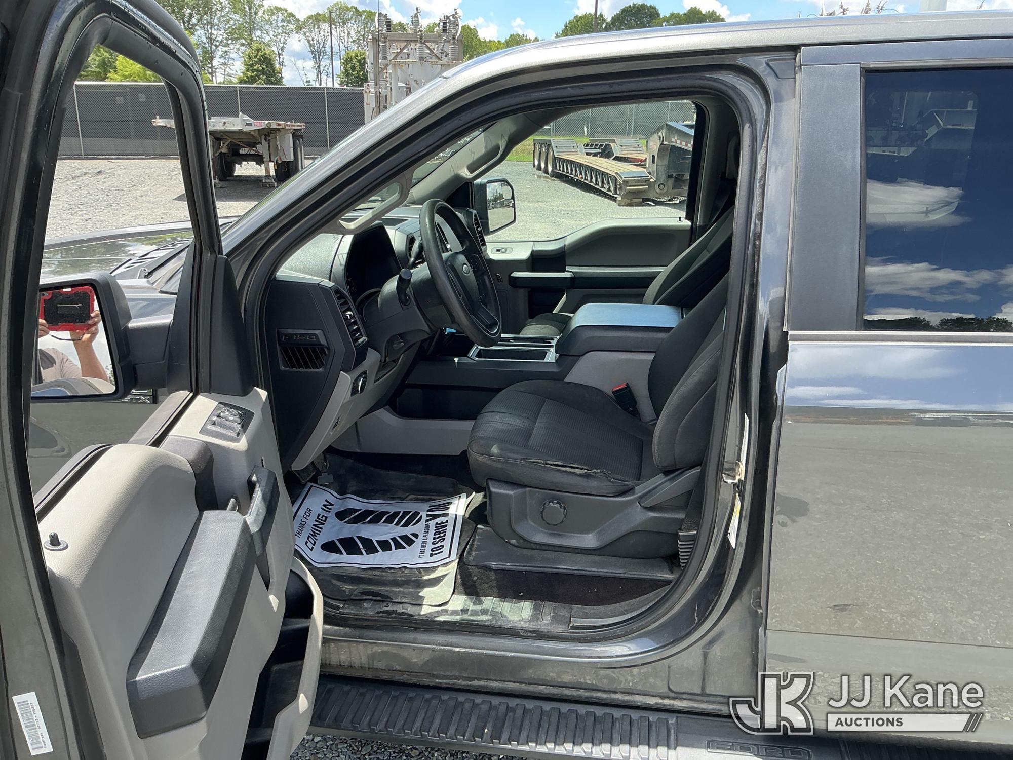 (China Grove, NC) 2019 Ford F150 Crew-Cab Pickup Truck Runs & Moves) (Check Engine Light On) (Seller