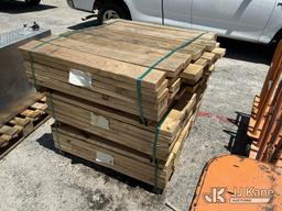 (Tampa, FL) Lot of Wood Size 2"x6"x3' (Condition Unknown ) NOTE: This unit is being sold AS IS/WHERE