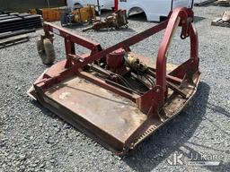 (China Grove, NC) (1) 72 in Brown Bruch Cutter (Condition Unknown Condition Unknown, PTO Shaft Damag