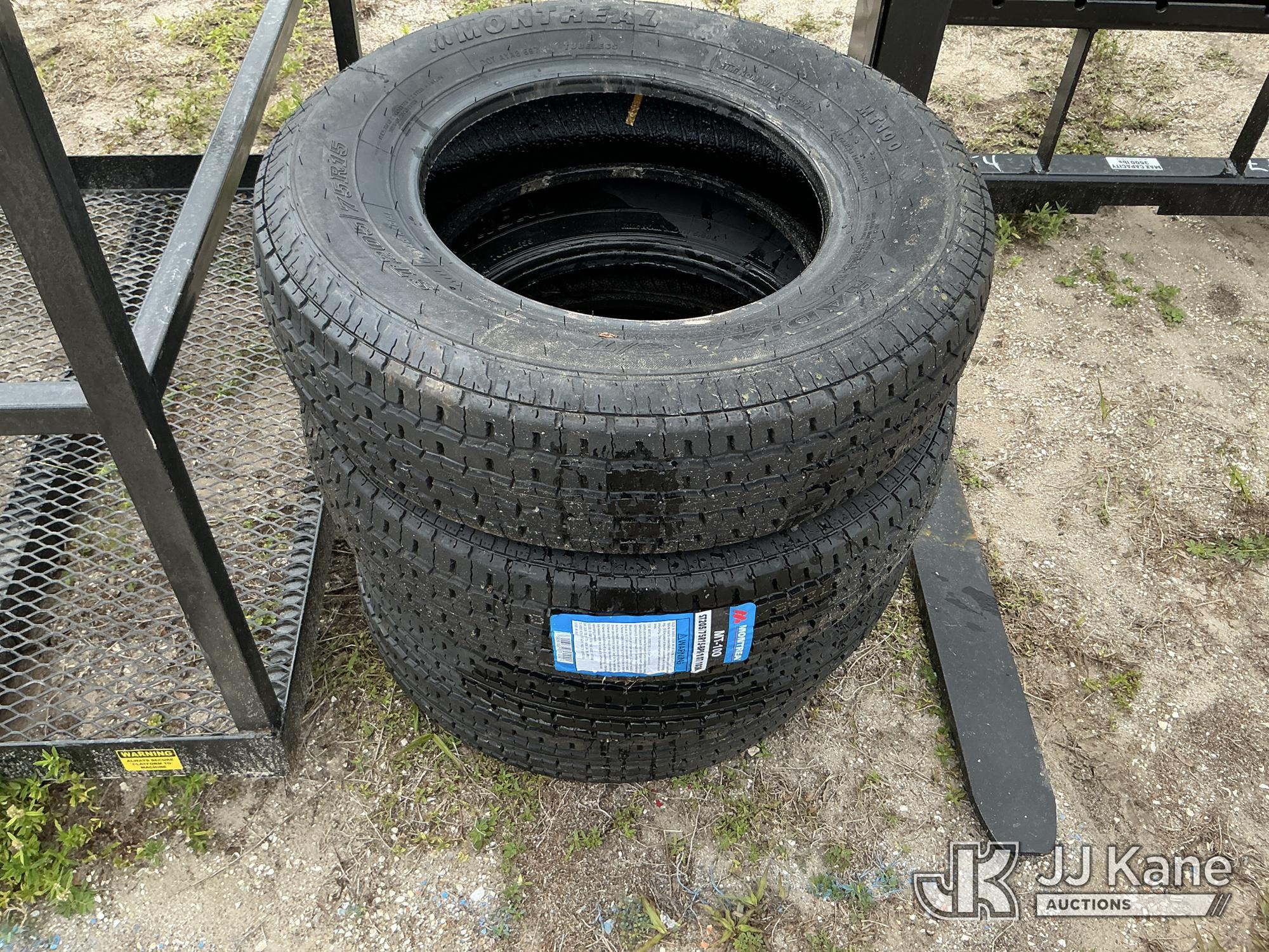 (Tampa, FL) Montreal MT-100 ST205/75R15 Tires (New ) NOTE: This unit is being sold AS IS/WHERE IS vi