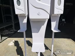 (Kodak, TN) Service Ideas ADISPWSTD 27 oz Gel Soap and Hand Sanitizer Dispenser w/ Floor Stand, Lot