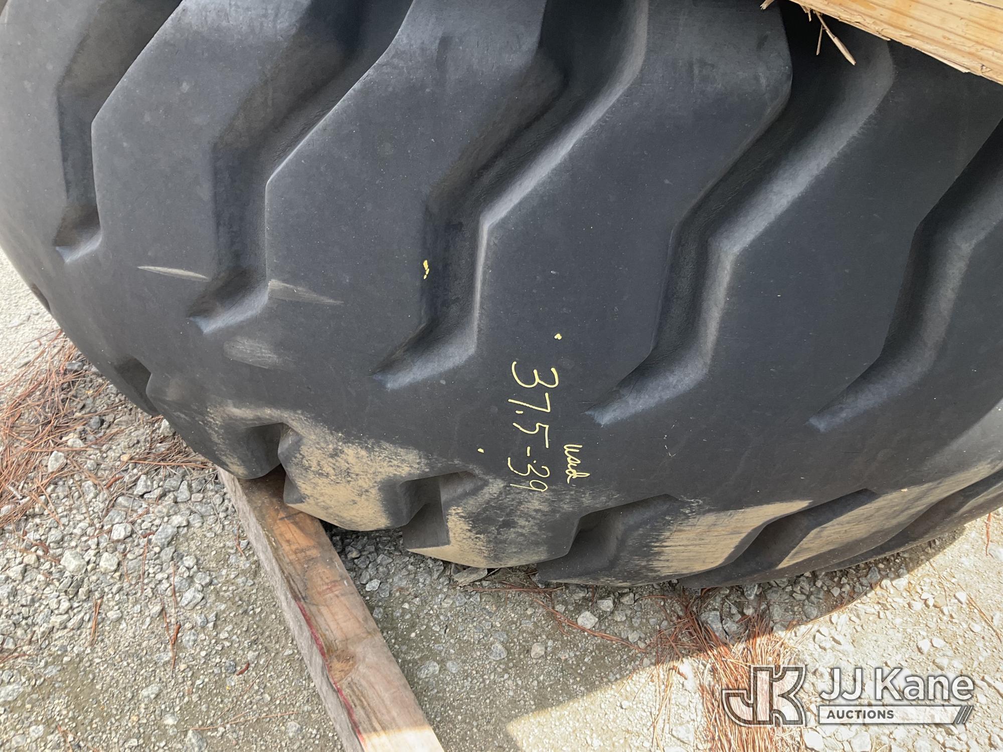 (Villa Rica, GA) (2) Used Goodyear 37.5-39 Tires (GA Power Unit) (Condition Unknown ) NOTE: This uni