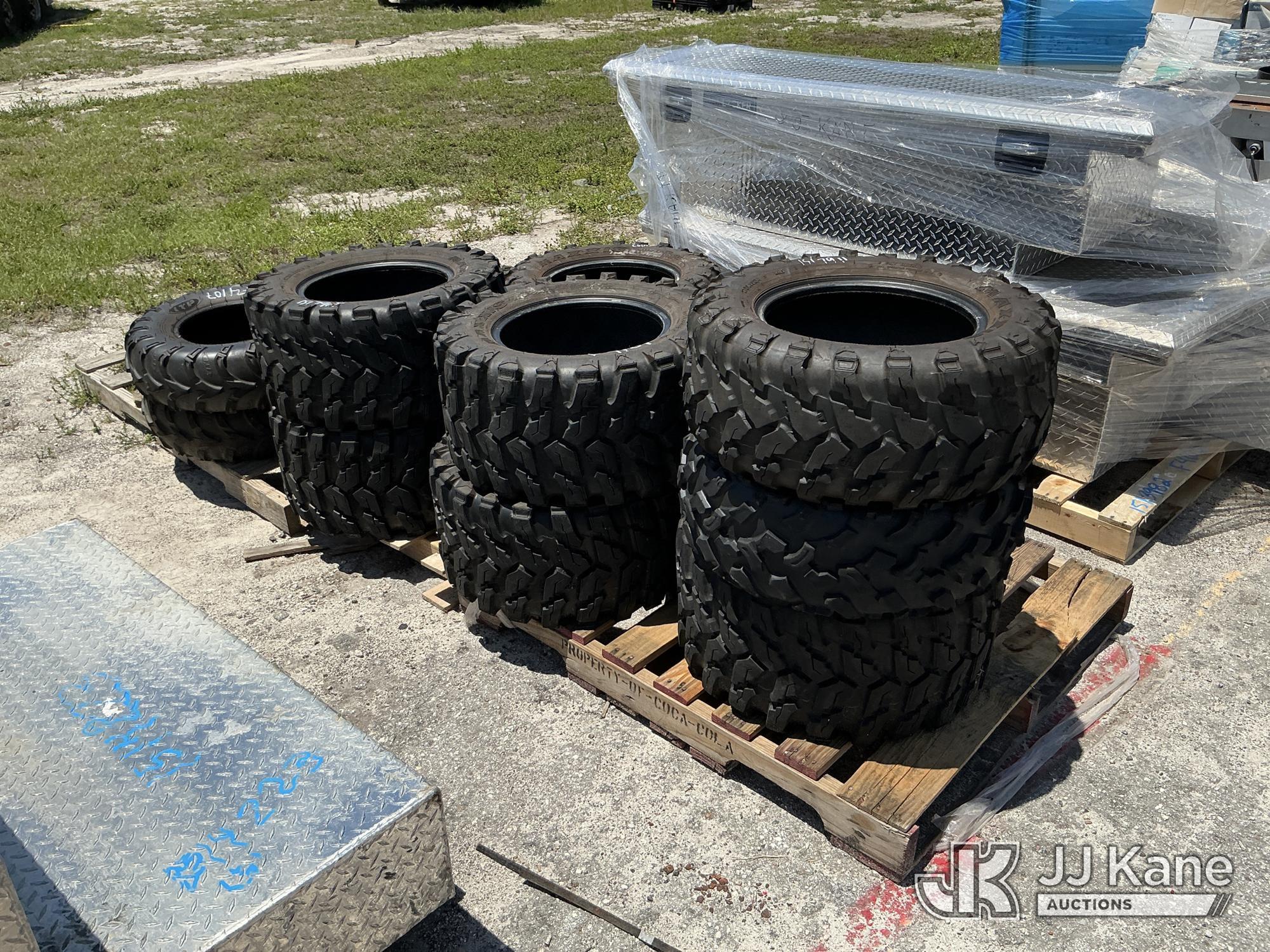 (Tampa, FL) 14 Off-Road Golf Car Tires (Used Used, Condition Unknown