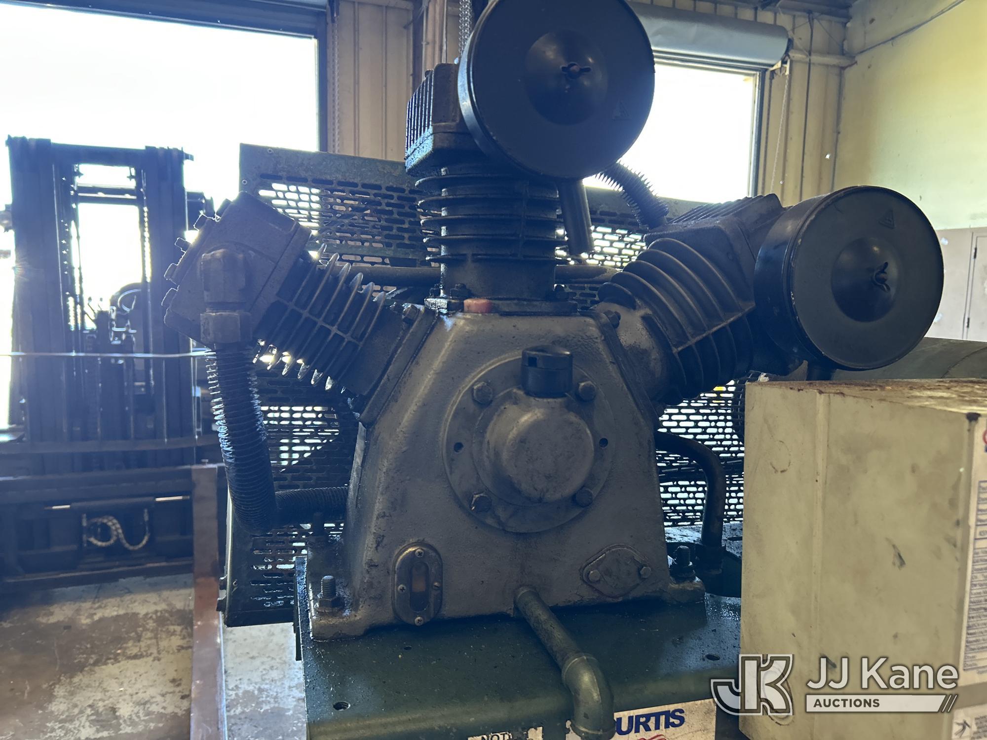 (West Palm Beach, FL) (1) Curtis Vertical Air Compressor (Used Used, (Seller States Unit Operates)