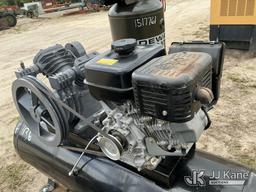 (Tampa, FL) Ingersoll Rand Gas Powered Air Compressor (Not Running Not Running, Condition Unknown) (