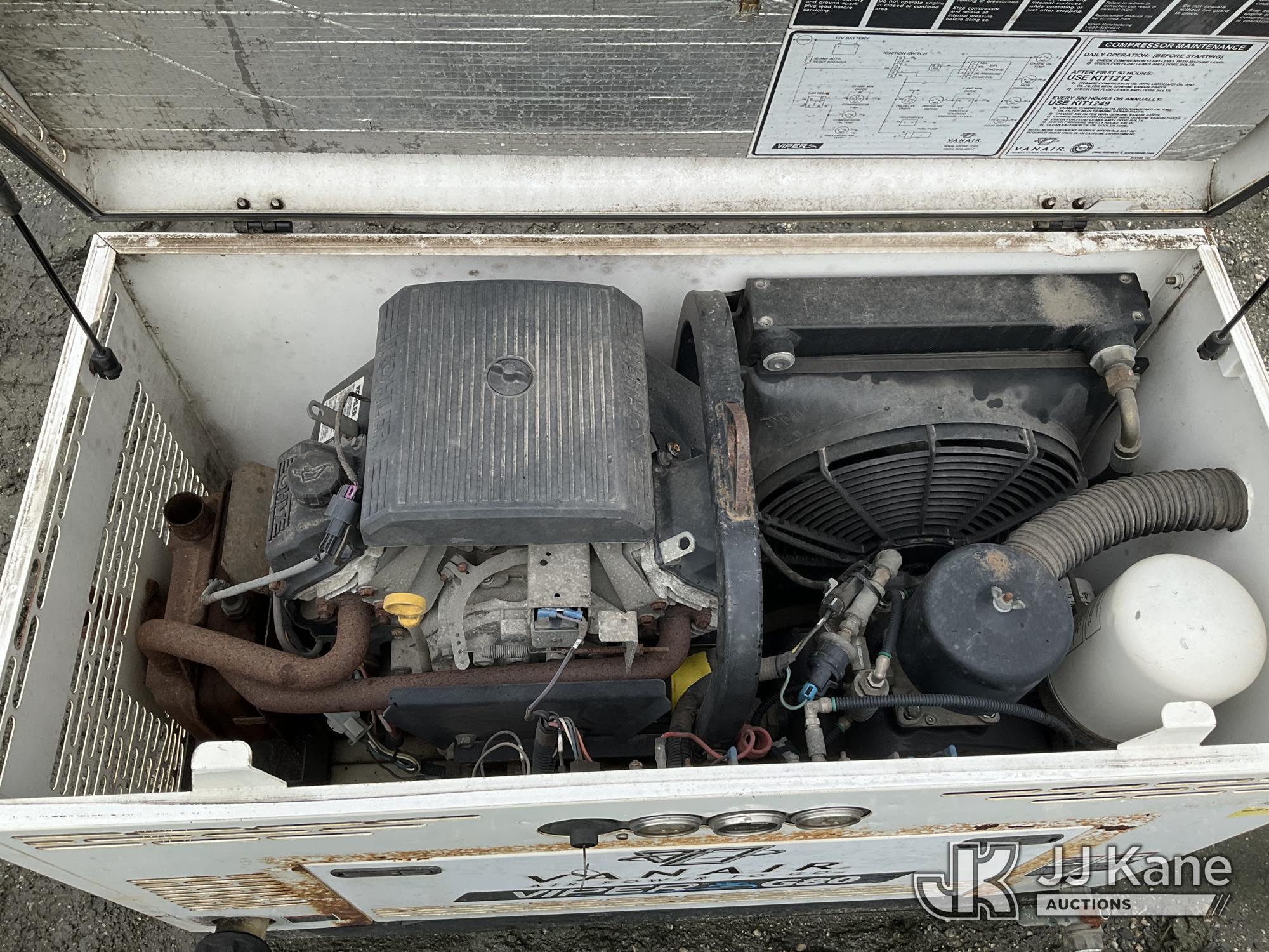 (Chester, VA) 2015 Van Air Viper G80 Skid Mounted Air Compressor Not Running, Does Not Crank, Operat