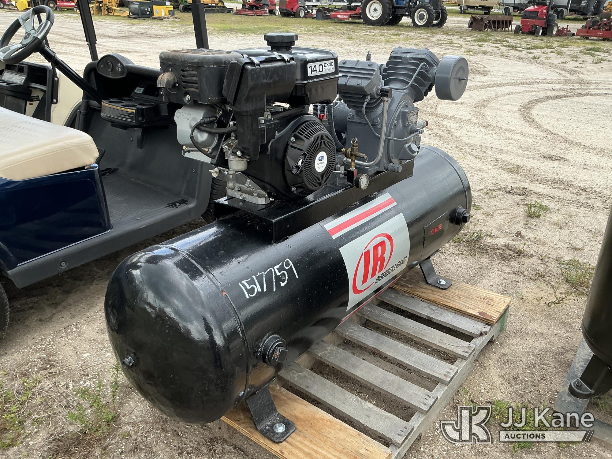 (Tampa, FL) Ingersoll Rand Gas Powered Air Compressor (Not Running Not Running, Condition Unknown) (