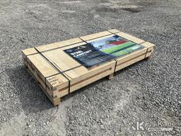 (Villa Rica, GA) 2025 Gold Mountain Steel Carport 12 Ft x 20 Ft (New/Unused) NOTE: This unit is bein