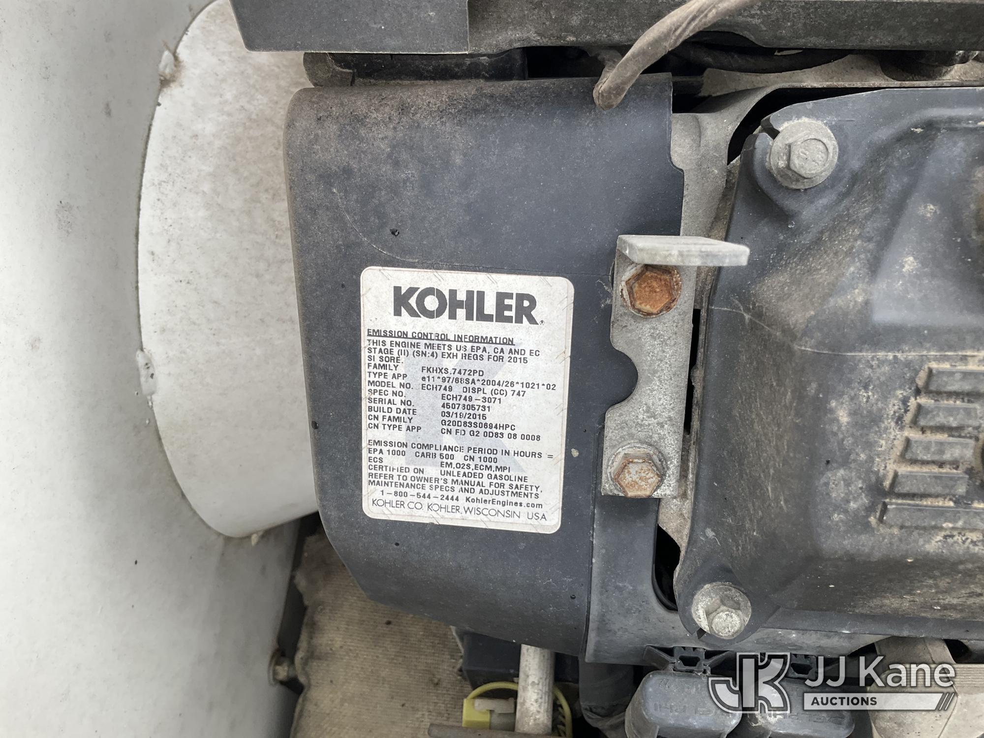 (Chester, VA) 2015 Van Air Viper G80 Skid Mounted Air Compressor Not Running, Does Not Crank, Operat