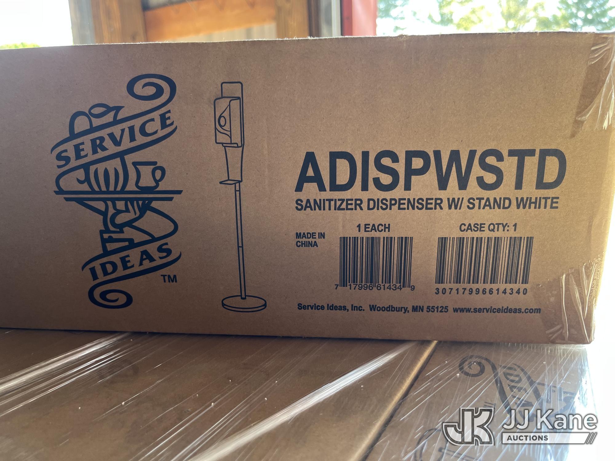 (Kodak, TN) Service Ideas ADISPWSTD 27 oz Gel Soap and Hand Sanitizer Dispenser w/ Floor Stand, Lot