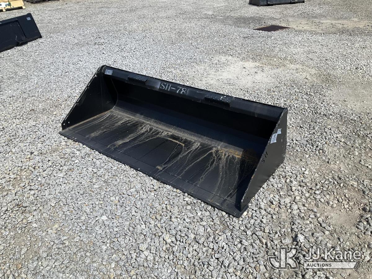(Villa Rica, GA) 2025 Greatbear 78 in. Skid Steer Bucket (new/unused) NOTE: This unit is being sold