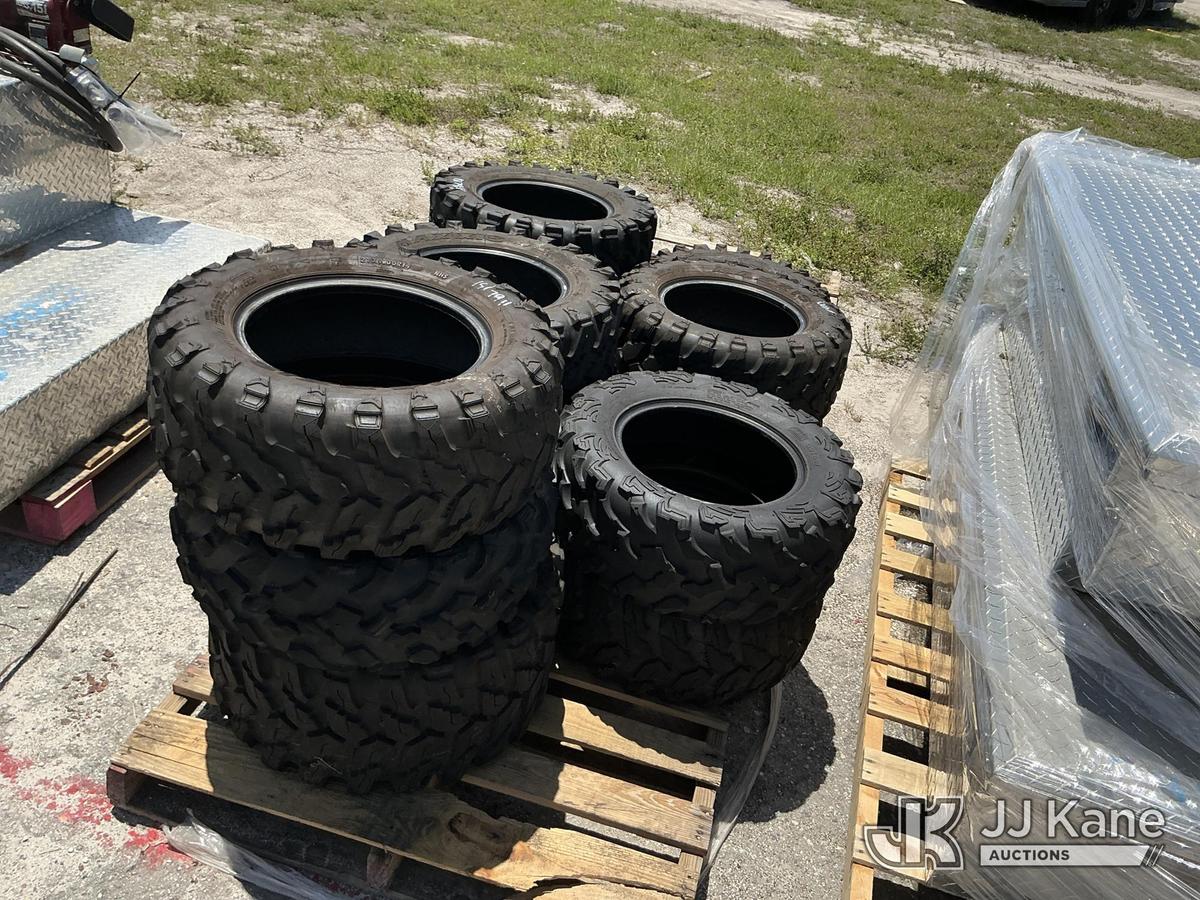 (Tampa, FL) 14 Off-Road Golf Car Tires (Used Used, Condition Unknown