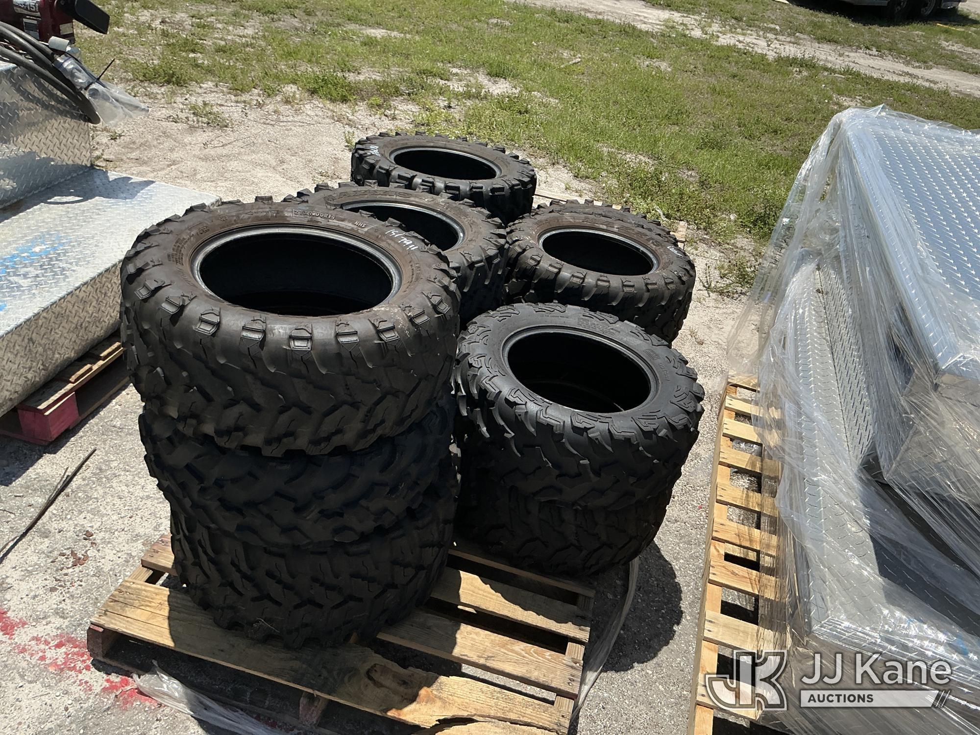 (Tampa, FL) 14 Off-Road Golf Car Tires (Used Used, Condition Unknown