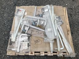 (China Grove, NC) (1) Pallet Of Misc. Side Arm Clamps (New/Unused) NOTE: This unit is being sold AS