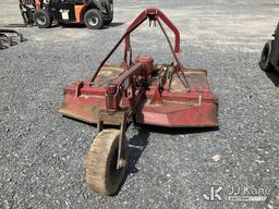 (China Grove, NC) (1) 72 in Brown Bruch Cutter (Condition Unknown Condition Unknown, PTO Shaft Damag