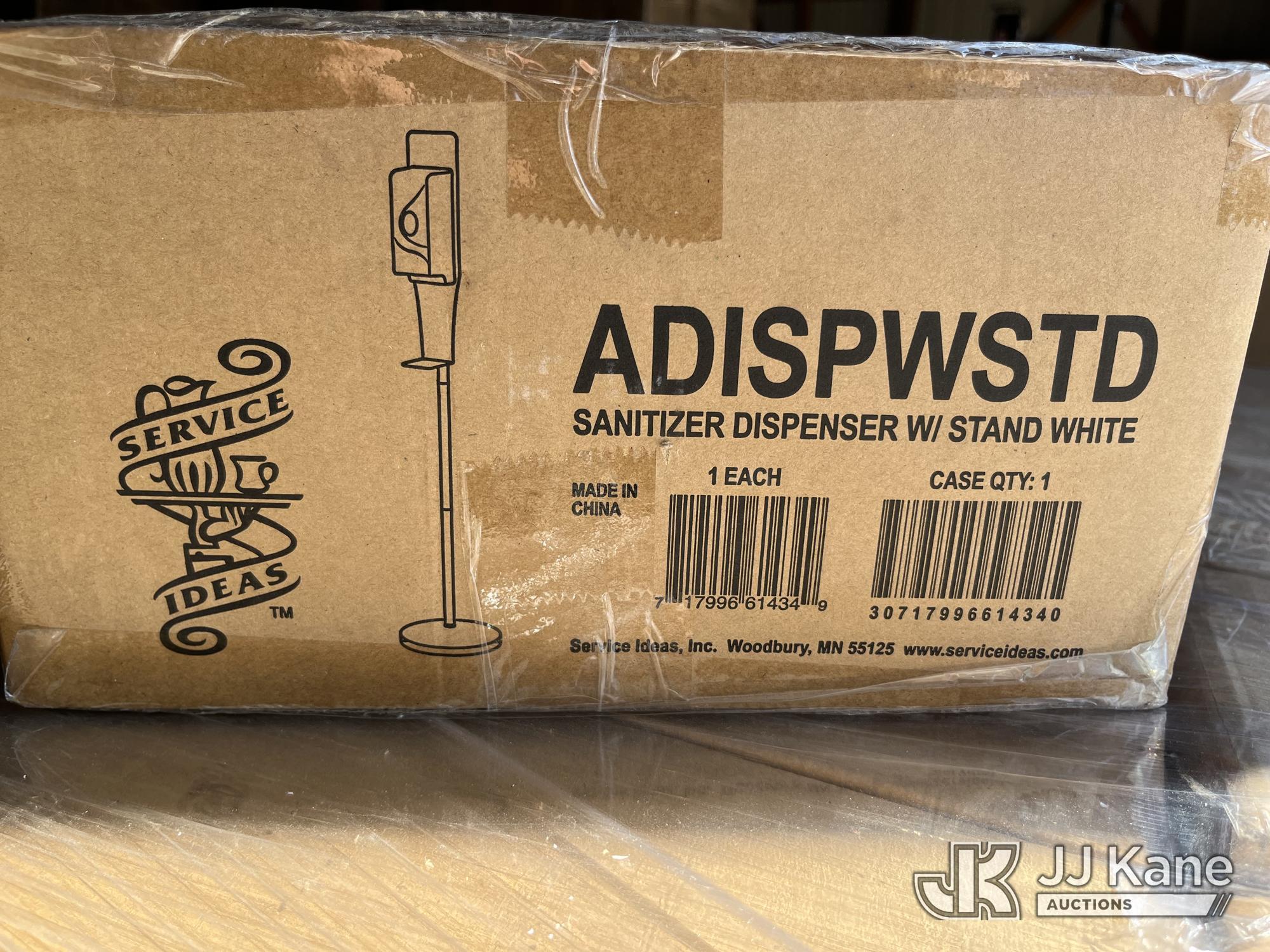 (Kodak, TN) Service Ideas ADISPWSTD 27 oz Gel Soap and Hand Sanitizer Dispenser w/ Floor Stand, Lot
