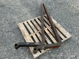 (China Grove, NC) (1) Pair Of 72 in Telehandler Forks NOTE: This unit is being sold AS IS/WHERE IS v