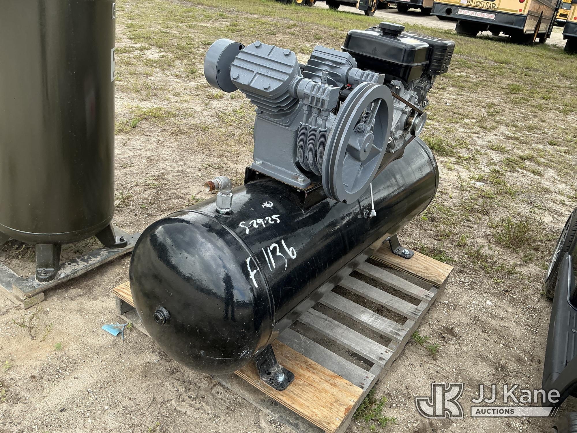 (Tampa, FL) Ingersoll Rand Gas Powered Air Compressor (Not Running Not Running, Condition Unknown) (