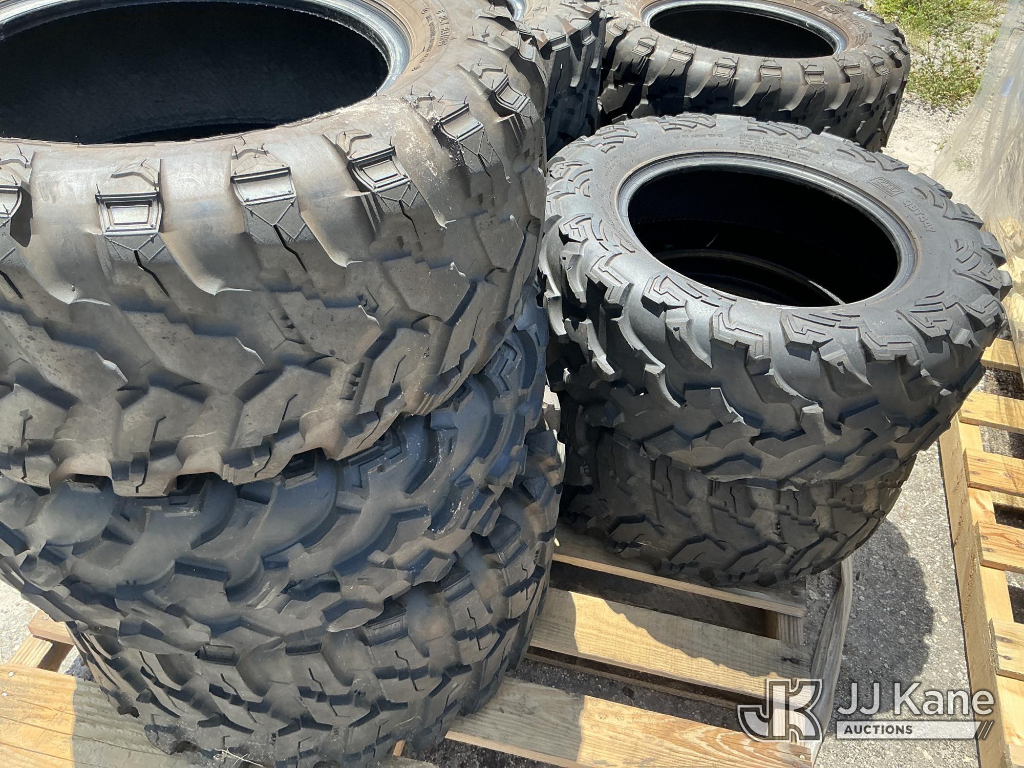 (Tampa, FL) 14 Off-Road Golf Car Tires (Used Used, Condition Unknown