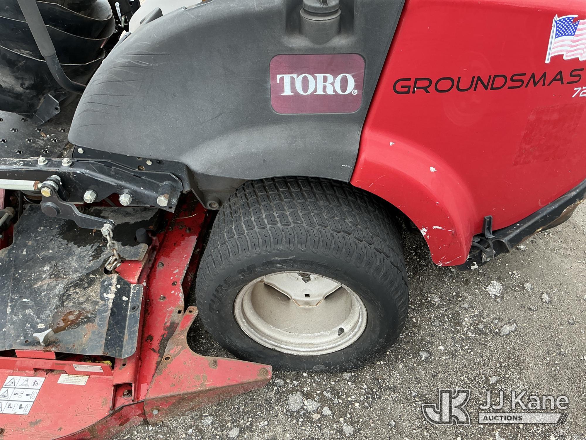 (Tampa, FL) 2014 Toro 7210 Mower Hillsborough County BOCC Unit)(Not Running, Condition Unknown) ( Bo