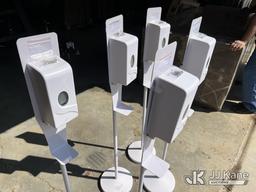 (Kodak, TN) Service Ideas ADISPWSTD 27 oz Gel Soap and Hand Sanitizer Dispenser w/ Floor Stand, Lot