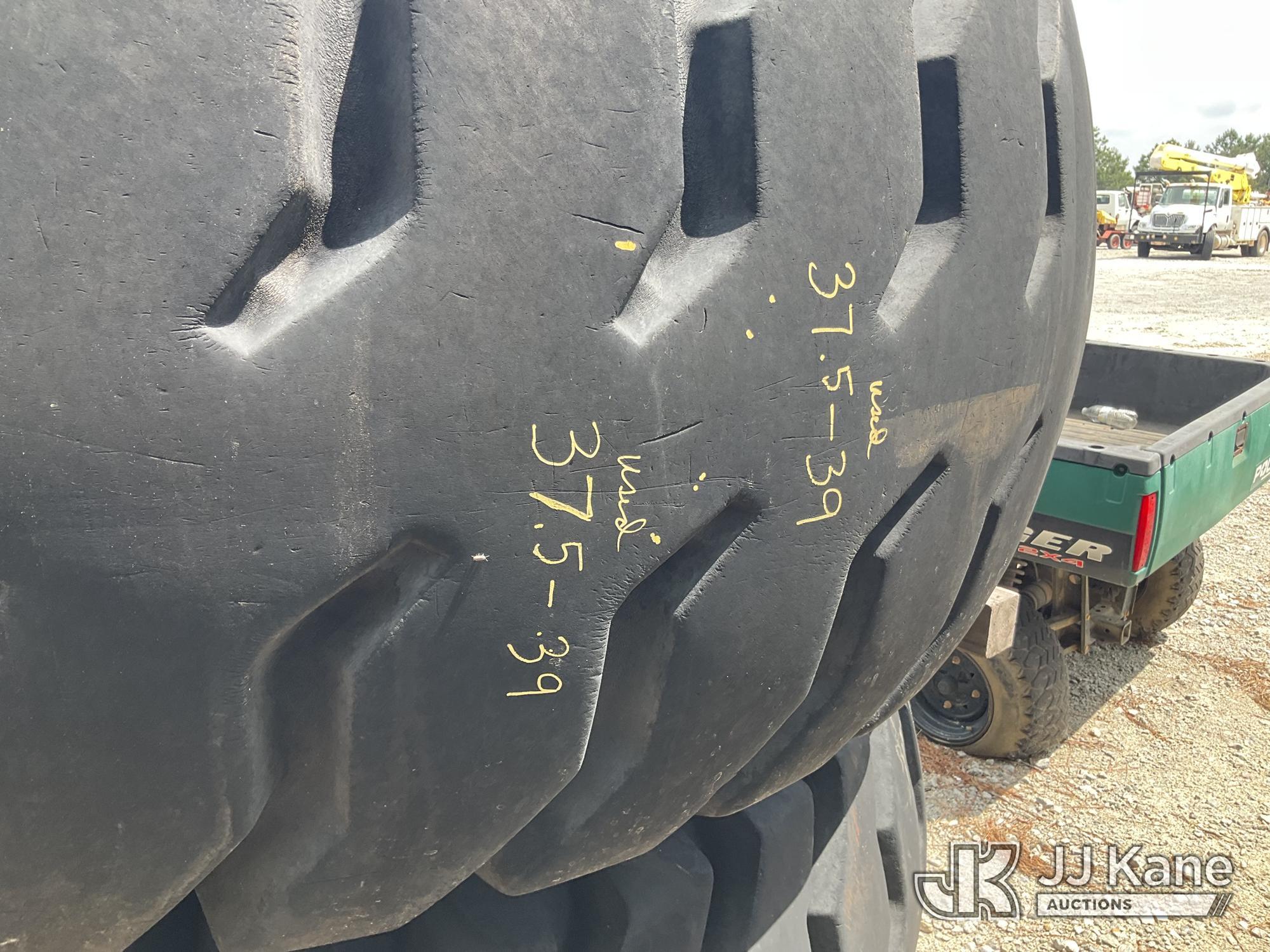 (Villa Rica, GA) (2) Used Goodyear 37.5-39 Tires (GA Power Unit) (Condition Unknown ) NOTE: This uni