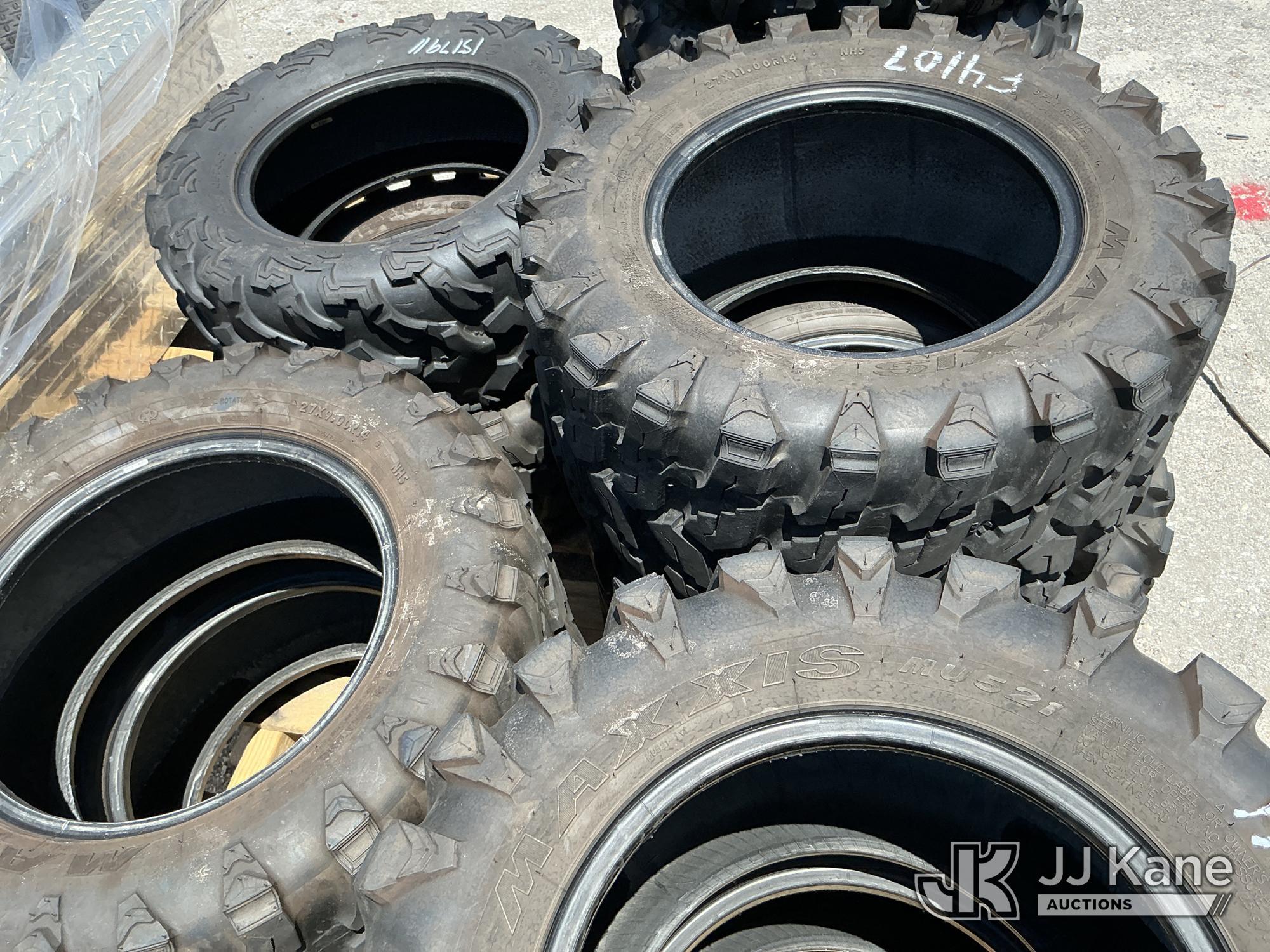 (Tampa, FL) 14 Off-Road Golf Car Tires (Used Used, Condition Unknown