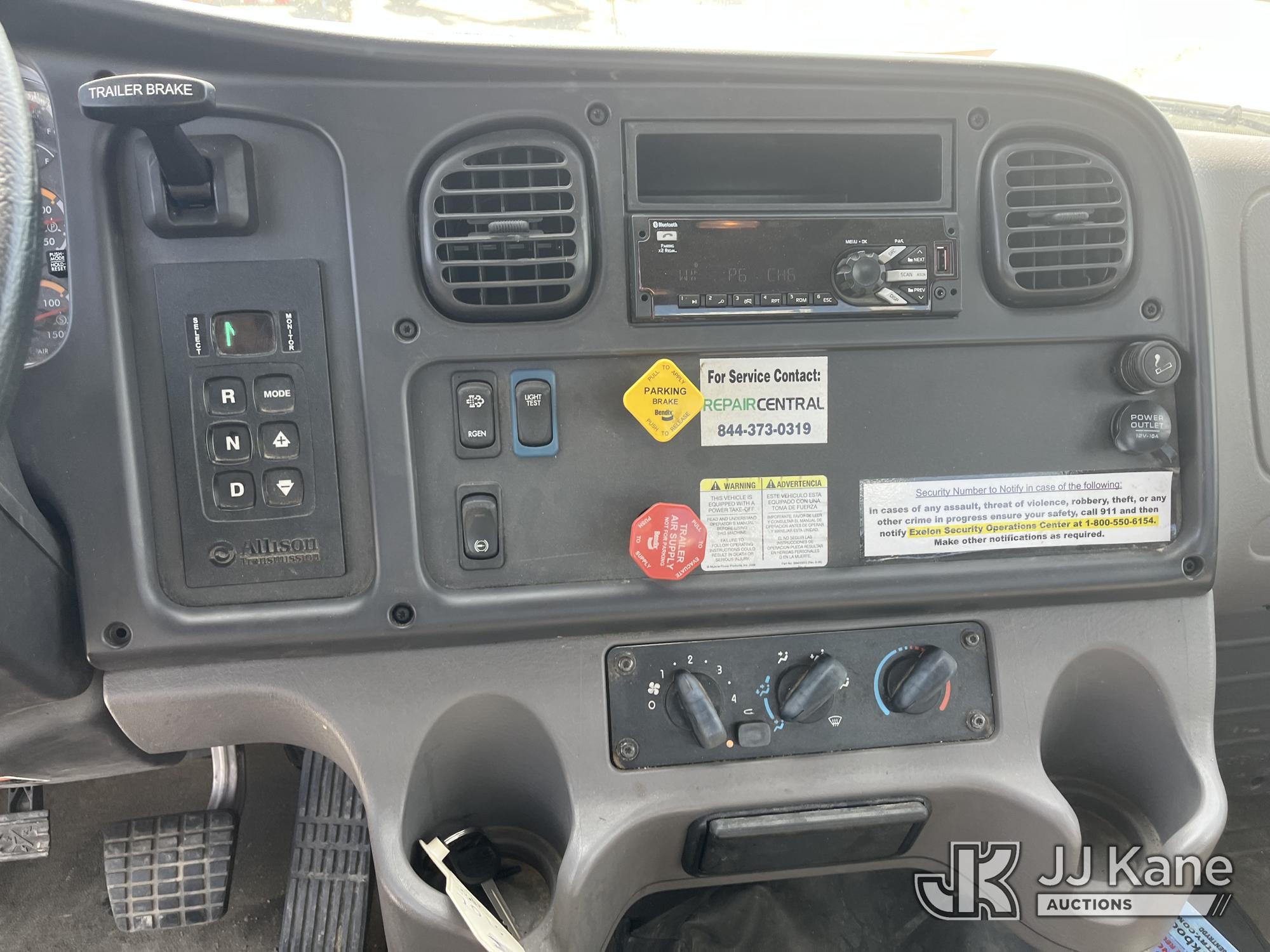 (Chester, VA) Altec DC47-TR, Digger Derrick rear mounted on 2020 Freightliner M2 Utility Truck Runs,