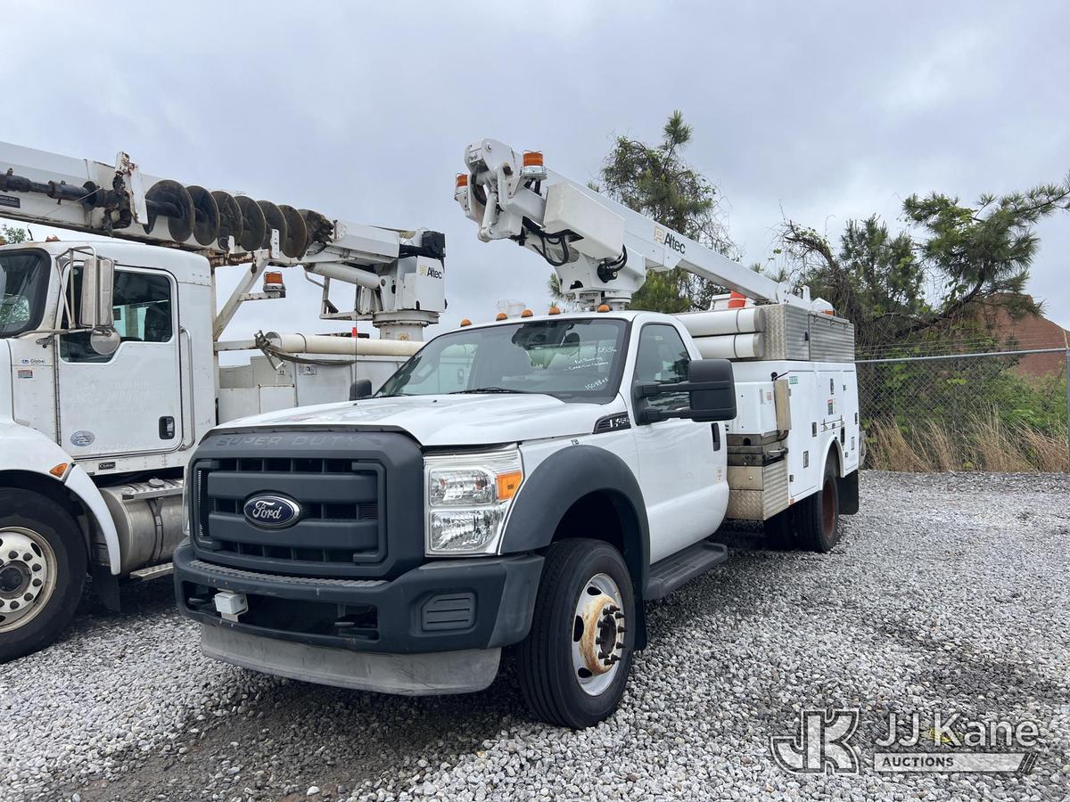 (Villa Rica, GA) Altec AT200-A, Telescopic Non-Insulated Bucket Truck mounted behind cab on 2012 For