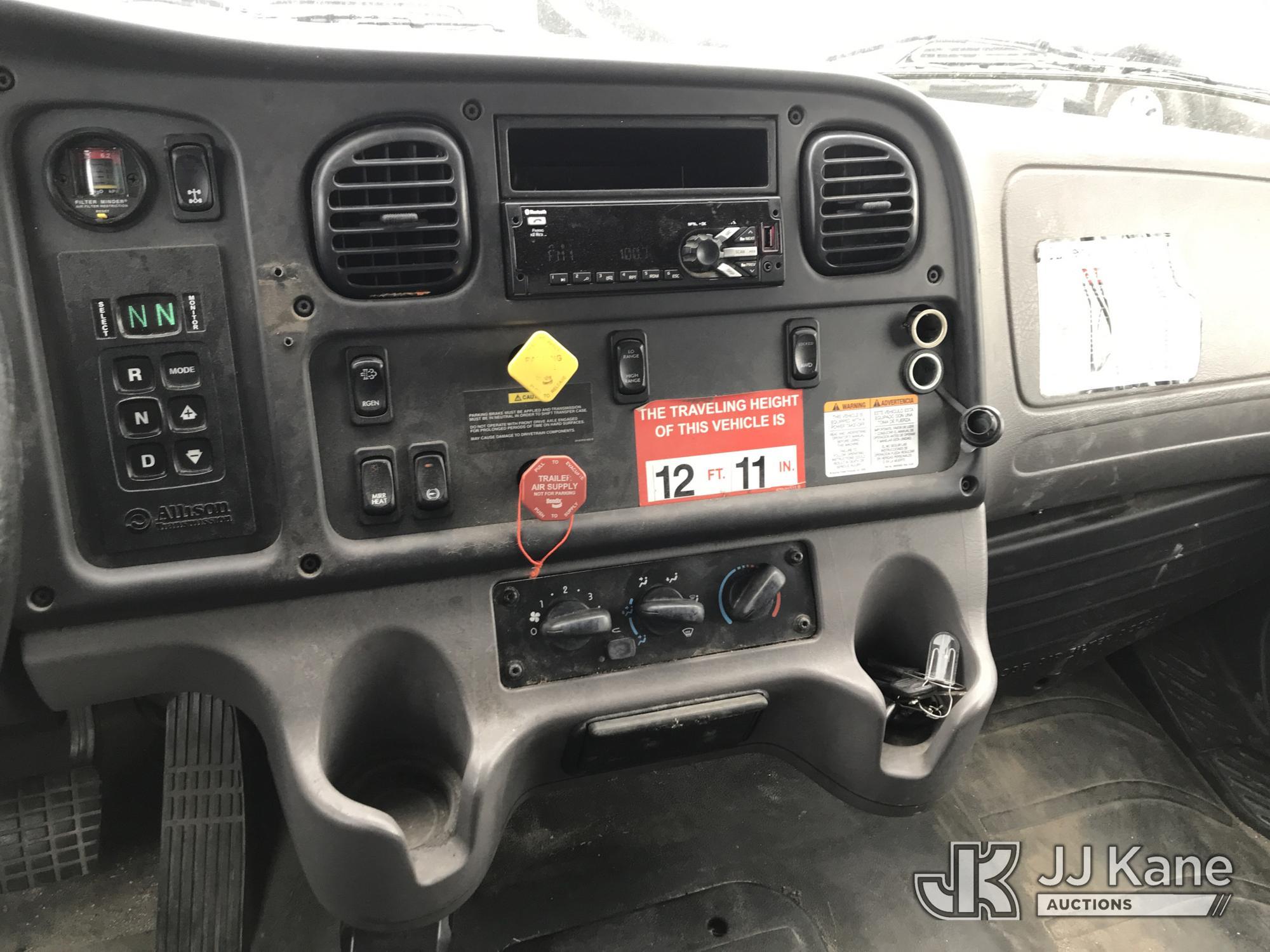 (Mount Airy, NC) Altec AA55E-MH, Material Handling Bucket Truck rear mounted on 2019 Freightliner M2