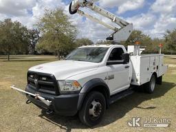(Ocala, FL) Altec AT37G, Articulating & Telescopic Bucket Truck mounted behind cab on 2014 RAM 5500
