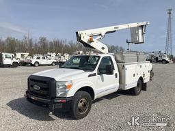 (Verona, KY) Versalift TEL29NE, Telescopic Non-Insulated Bucket Truck mounted behind cab on 2011 For