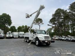 (Graysville, AL) Altec AM855, Over-Center Material Handling Bucket Truck rear mounted on 2015 Freigh
