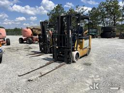 (Villa Rica, GA) CAT E6000-AC 5,650# Solid Tired Forklift, (GA Power Unit) Not Operating, Condition