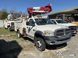 (Marion, NC) Altec AT37G, Articulating & Telescopic Bucket Truck mounted behind cab on 2008 RAM 5500