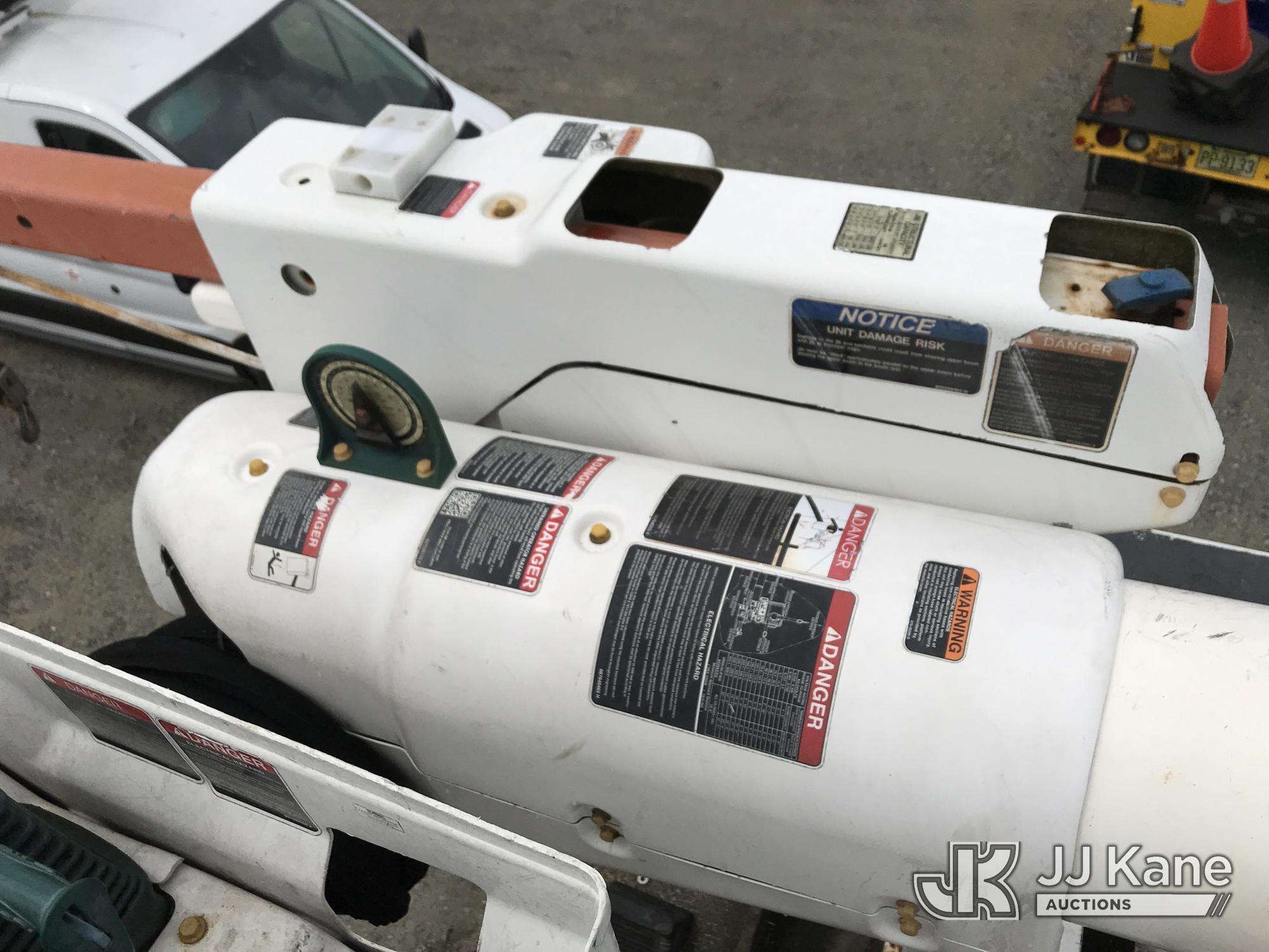 (Mount Airy, NC) Altec AA55E-MH, Material Handling Bucket Truck rear mounted on 2019 Freightliner M2