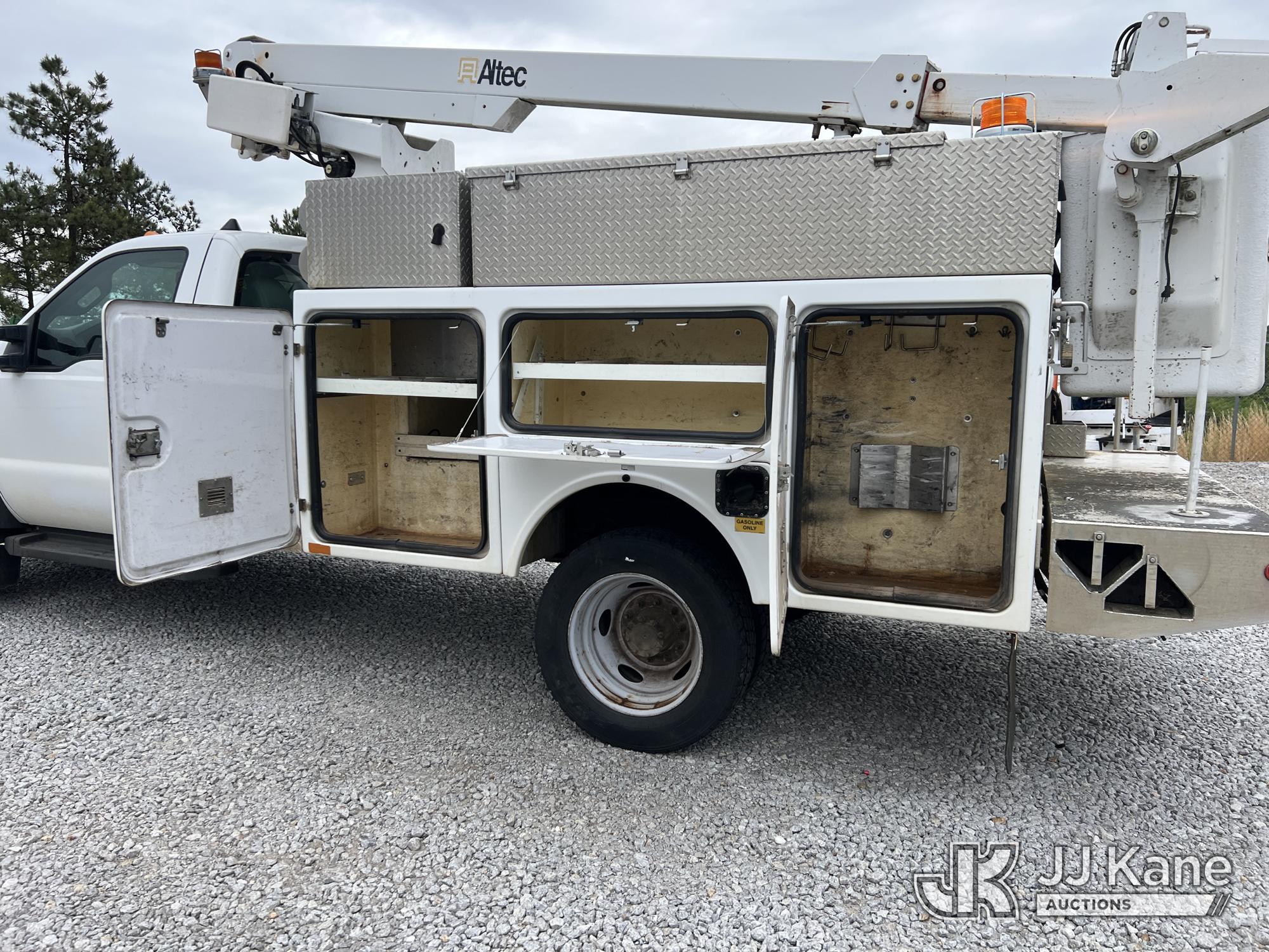 (Villa Rica, GA) Altec AT200-A, Telescopic Non-Insulated Bucket Truck mounted behind cab on 2012 For