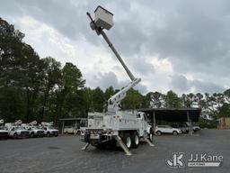 (Graysville, AL) Altec AM855-MH, Over-Center Material Handling Bucket Truck rear mounted on 2015 Fre