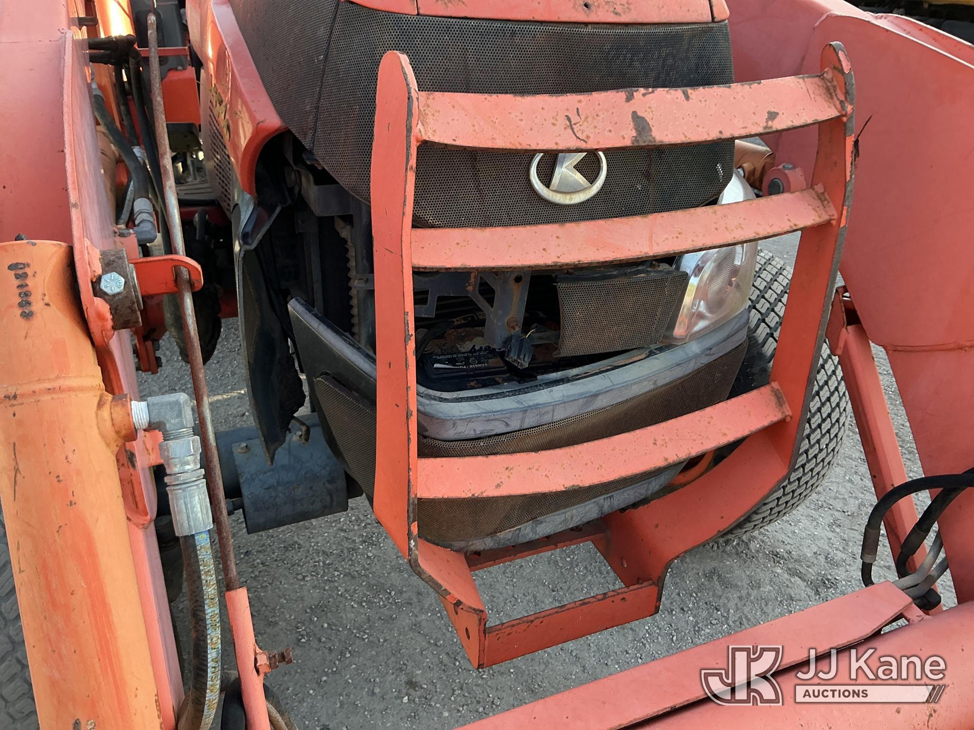 (Tampa, FL) 2008 Kubota L5740D Tractor Loader Manatee County BOCC Unit)(Runs, Moves & Operates) (Pai