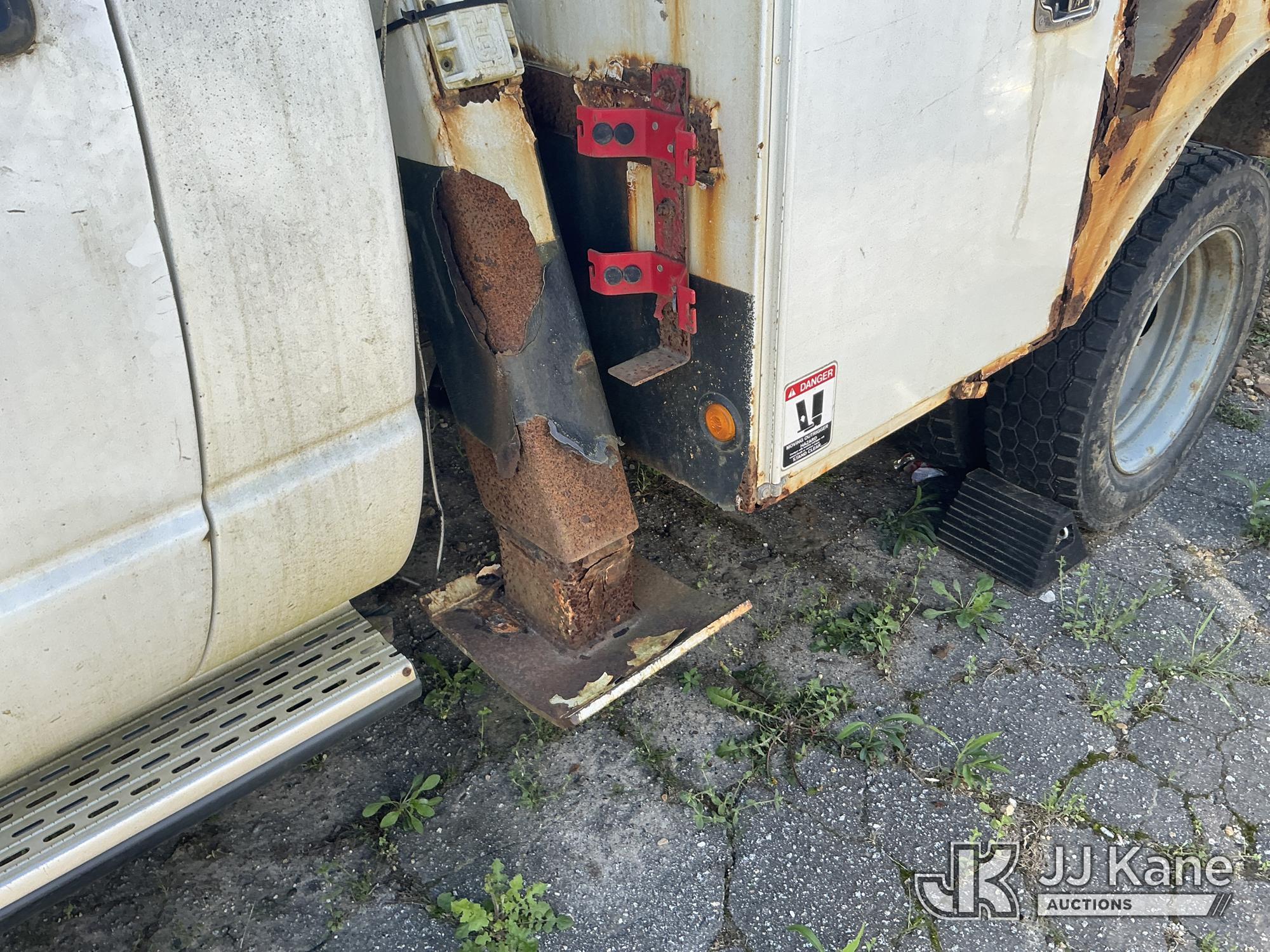 (Marion, NC) Altec AT37G, Articulating & Telescopic Bucket Truck mounted behind cab on 2008 RAM 5500