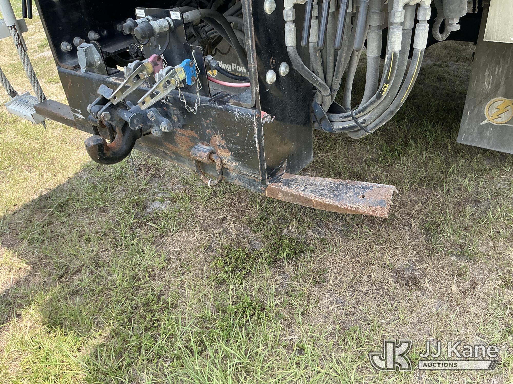 (Tampa, FL) HiRanger TC55-MH, Material Handling Bucket Truck rear mounted on 2019 Freightliner M2 10