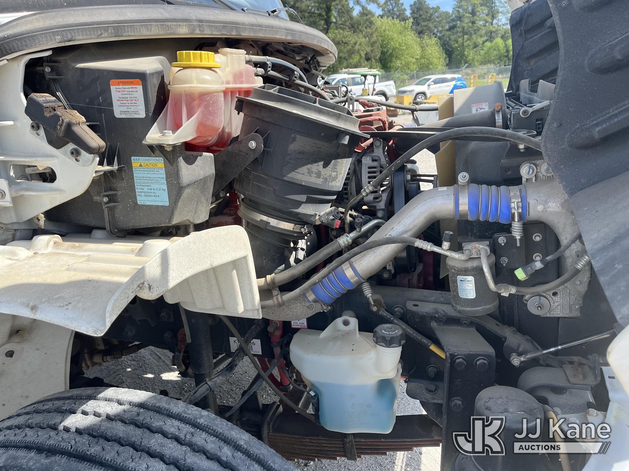 (Chester, VA) Altec DC47-TR, Digger Derrick rear mounted on 2020 Freightliner M2 Utility Truck Runs,