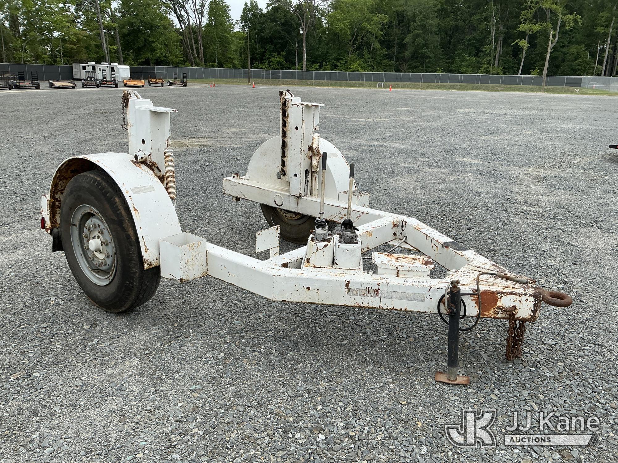 (China Grove, NC) S/A Reel Trailer Specialty Mobile) (Missing VIN Plate, Condition Unknown, Paint Da