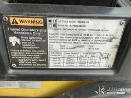 (China Grove, NC) Hyster J70XN-34, 6,850# Solid Tired Forklift Duke Unit) (Not Running, Conditions U